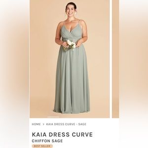 BIRDY GREY: KAIA DRESS CURVE
CHIFFON SAGE (BEST SELLER)